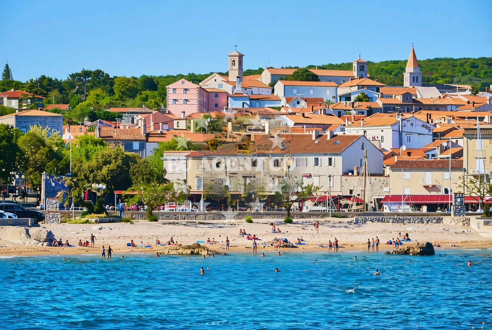 Additional view of Jezevac beach in 3 Ulica Braće Linardića, Krk