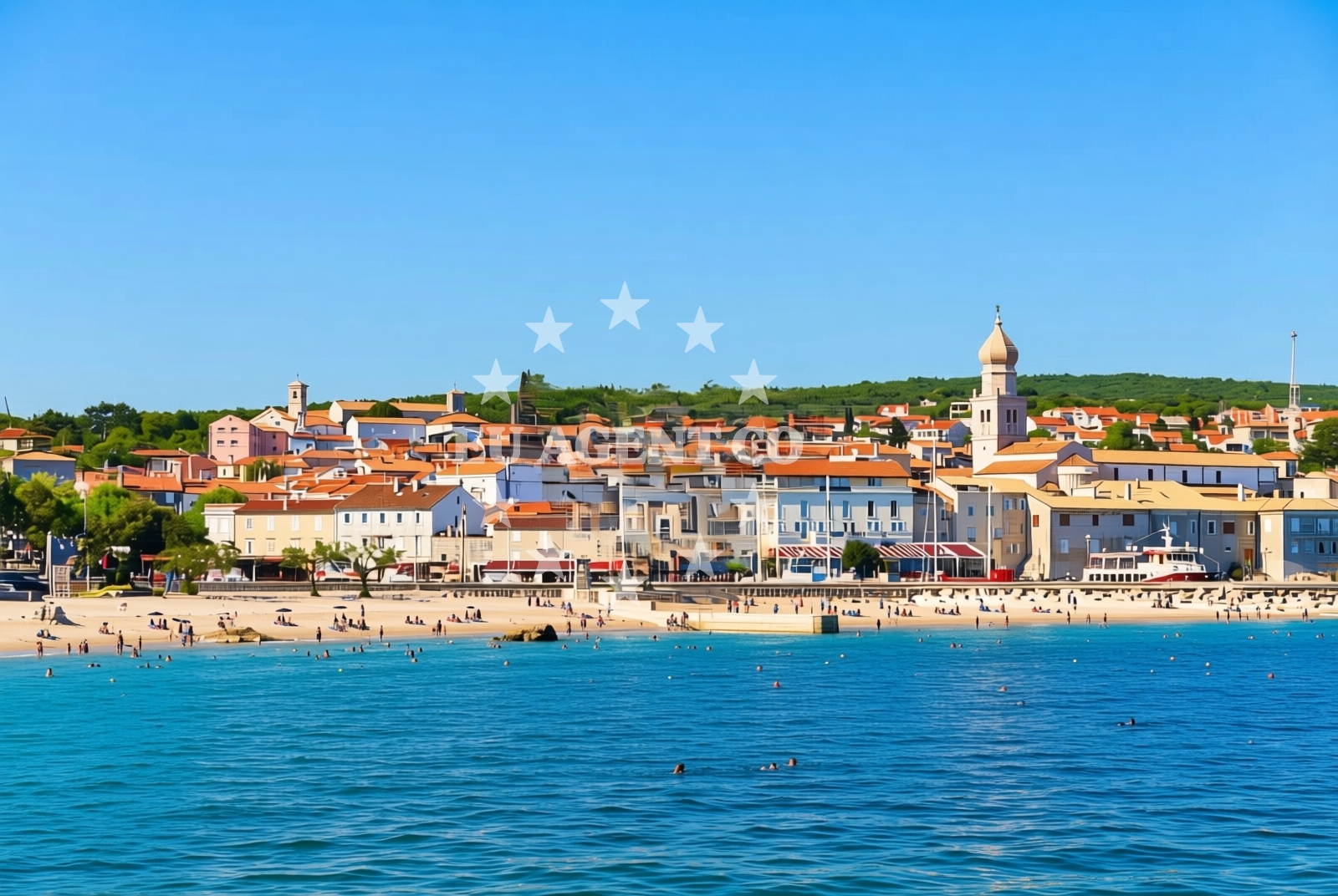 Additional view of Jezevac beach in 3 Ulica Braće Linardića, Krk