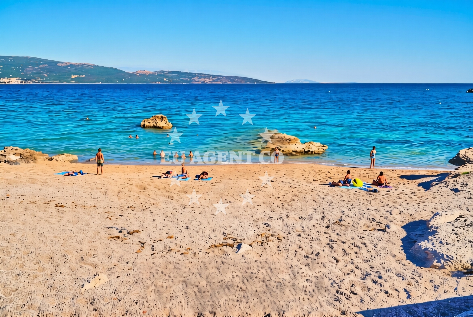 Additional view of Jezevac beach in 3 Ulica Braće Linardića, Krk