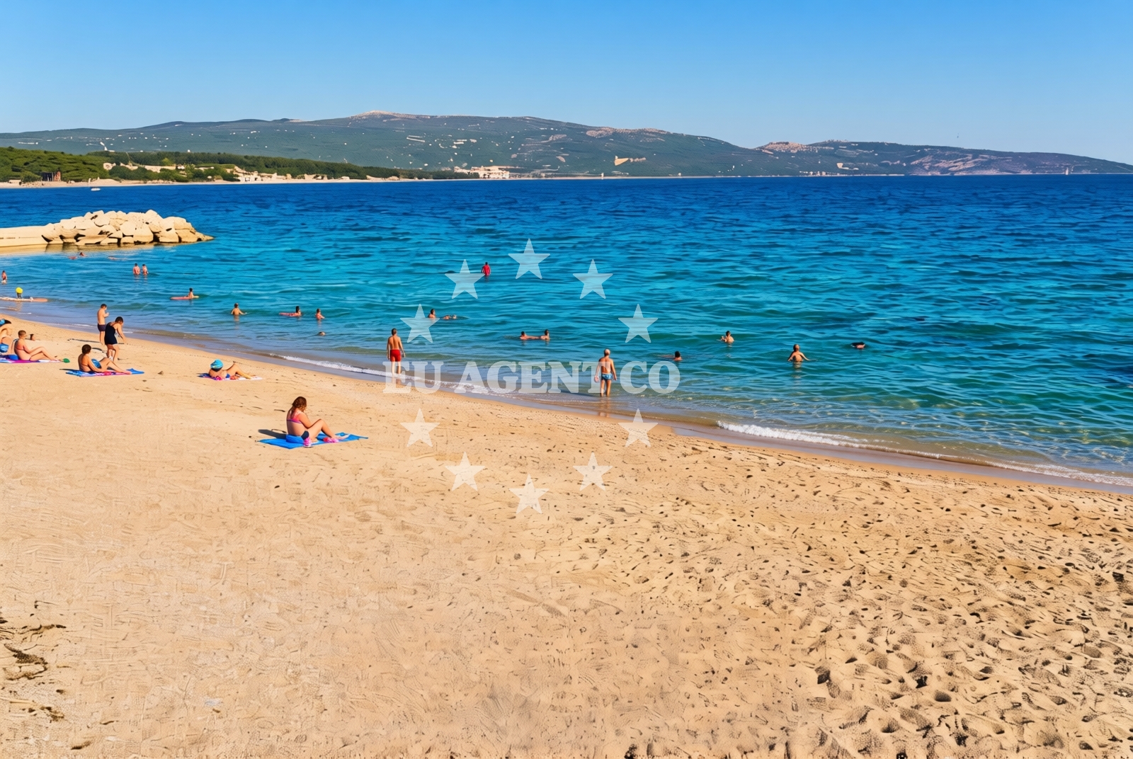 Additional view of Jezevac beach in 3 Ulica Braće Linardića, Krk