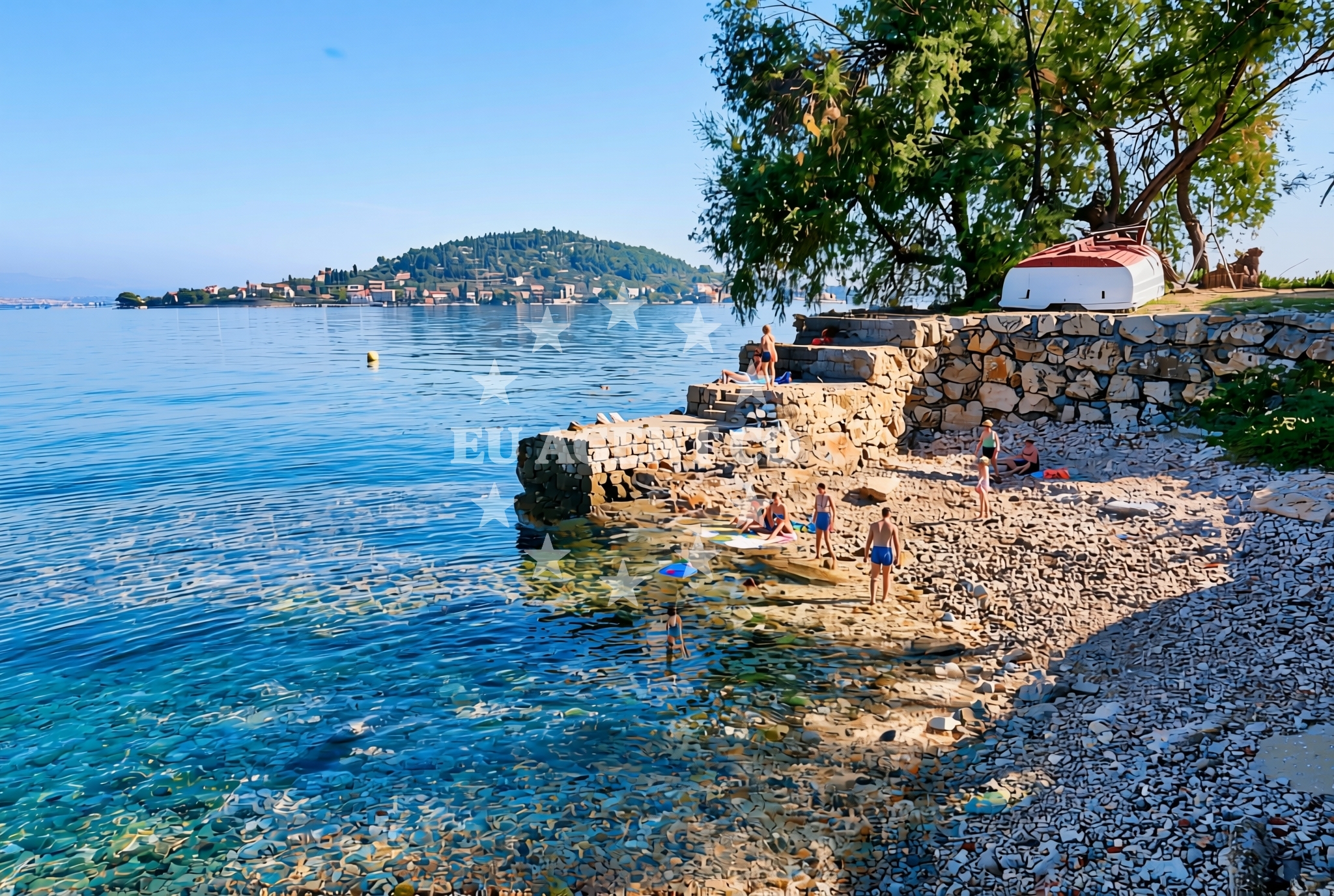 Additional view of Jopan, Preko (Ugljan) Beach in Jopan