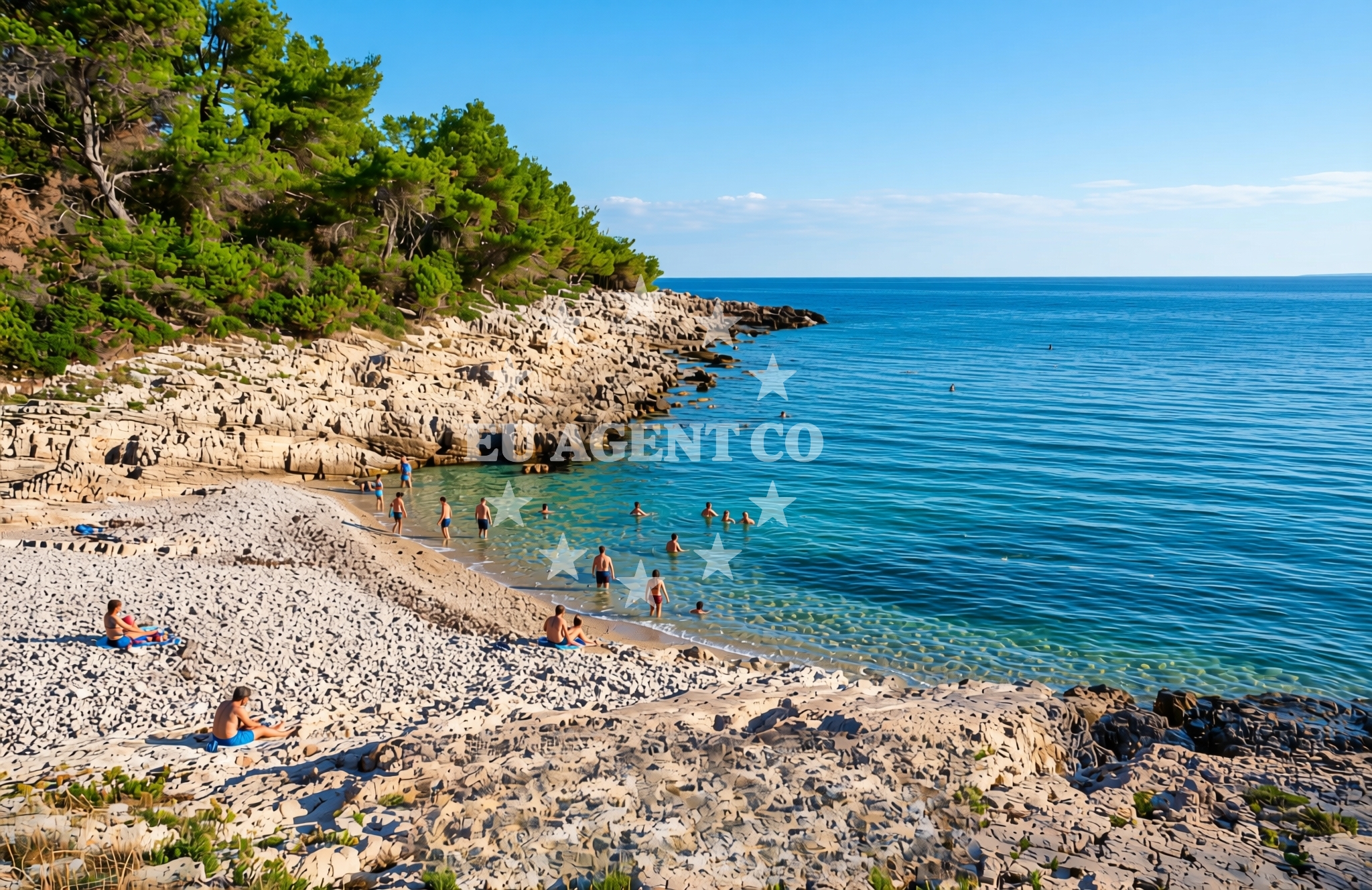 Additional view of Jugo beach in Zavalatica,333 Zavalatica, Zavalatica
