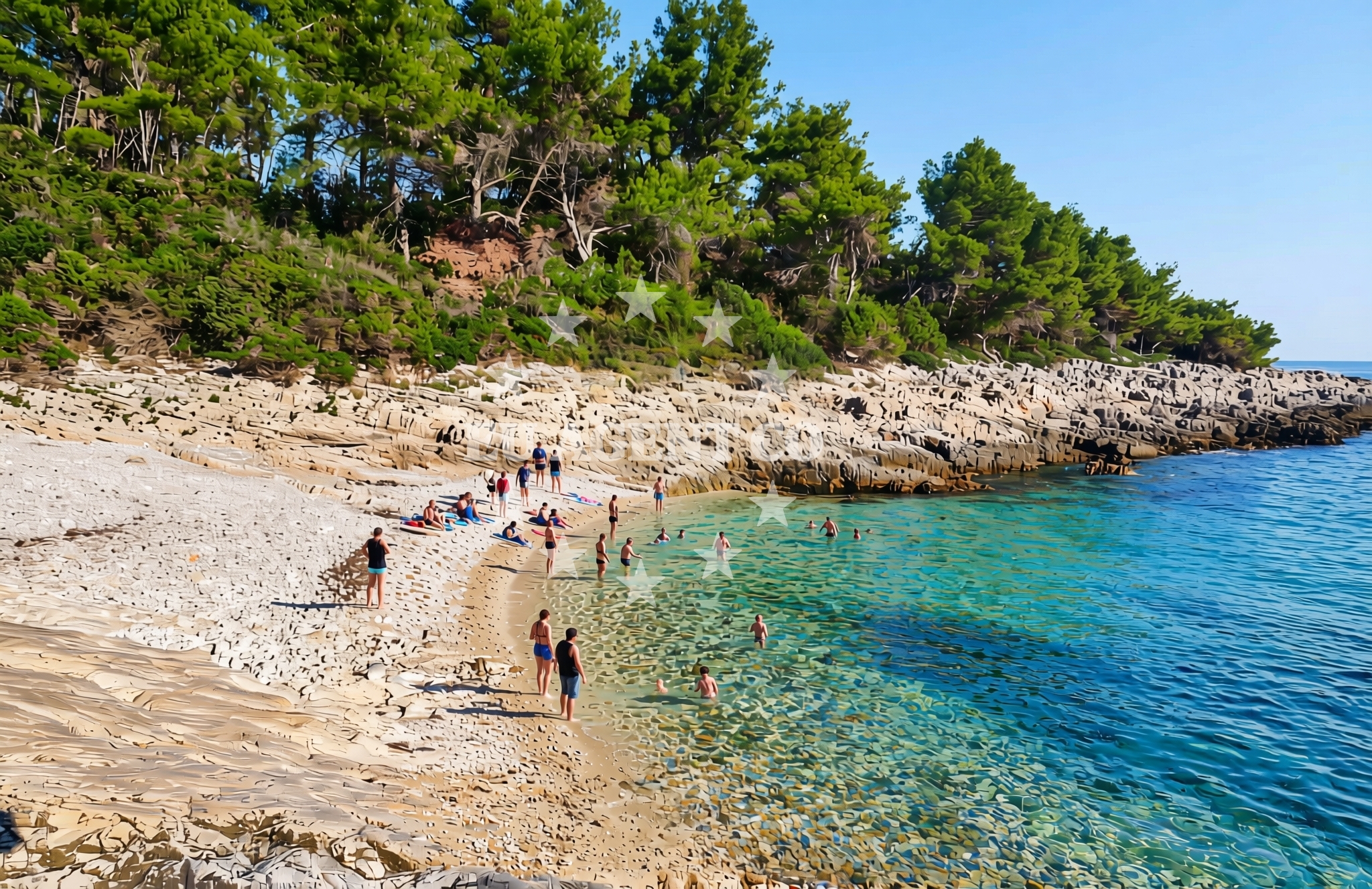 Additional view of Jugo beach in Zavalatica,333 Zavalatica, Zavalatica