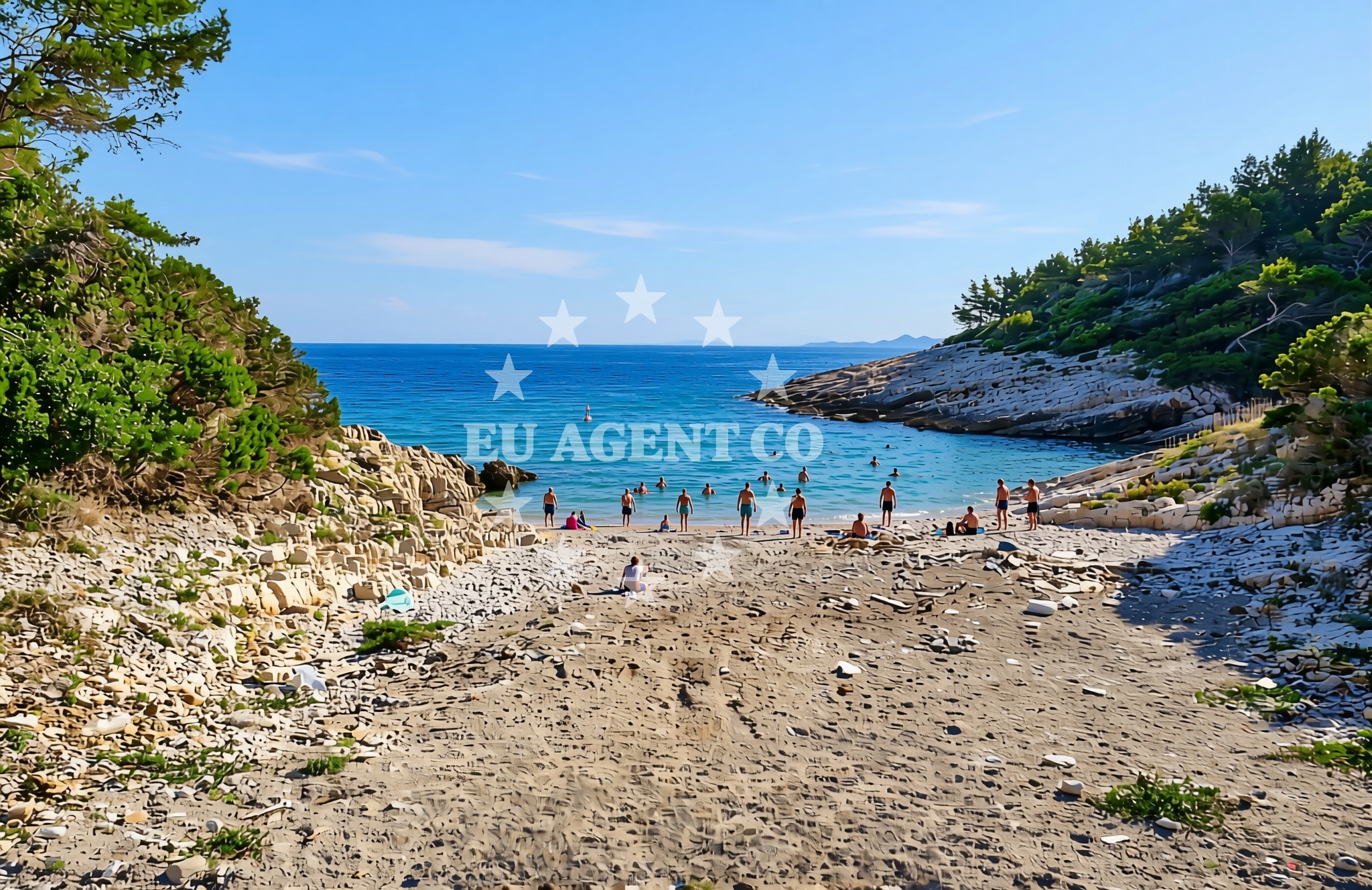 Additional view of Jugo beach in Zavalatica,333 Zavalatica, Zavalatica