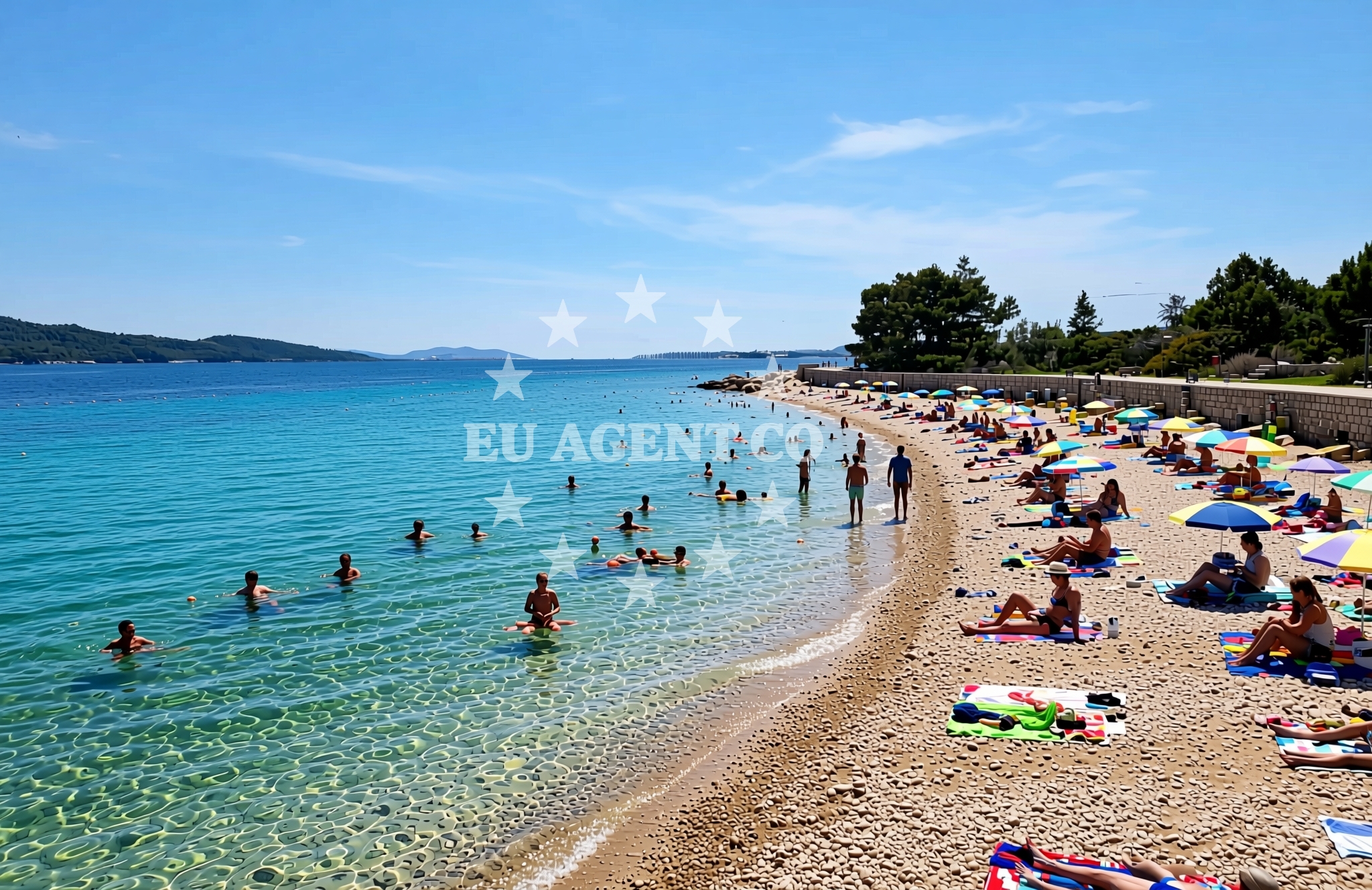 Additional view of Jugozapad, Krapanj (Krapanj) Beach in Jugozapad
