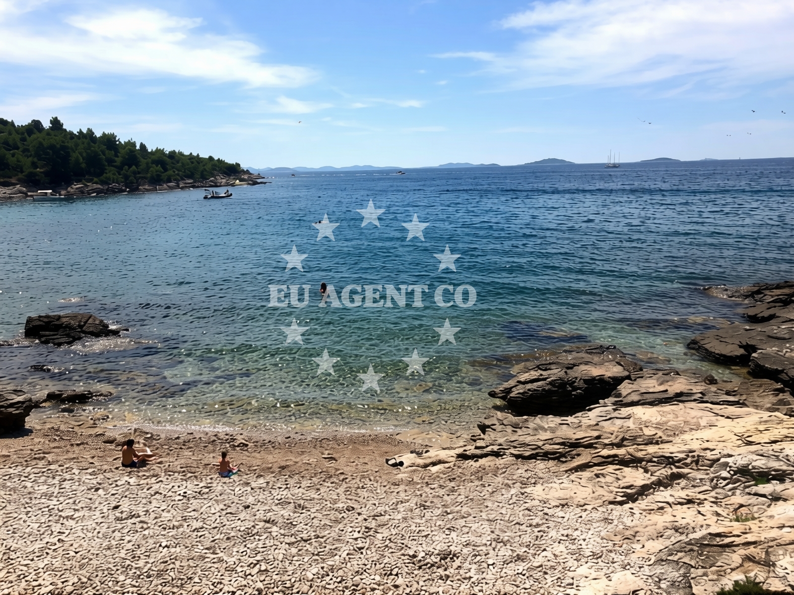 Additional view of Julija beach in Obala Petra Krešimira IV 108B, Betina