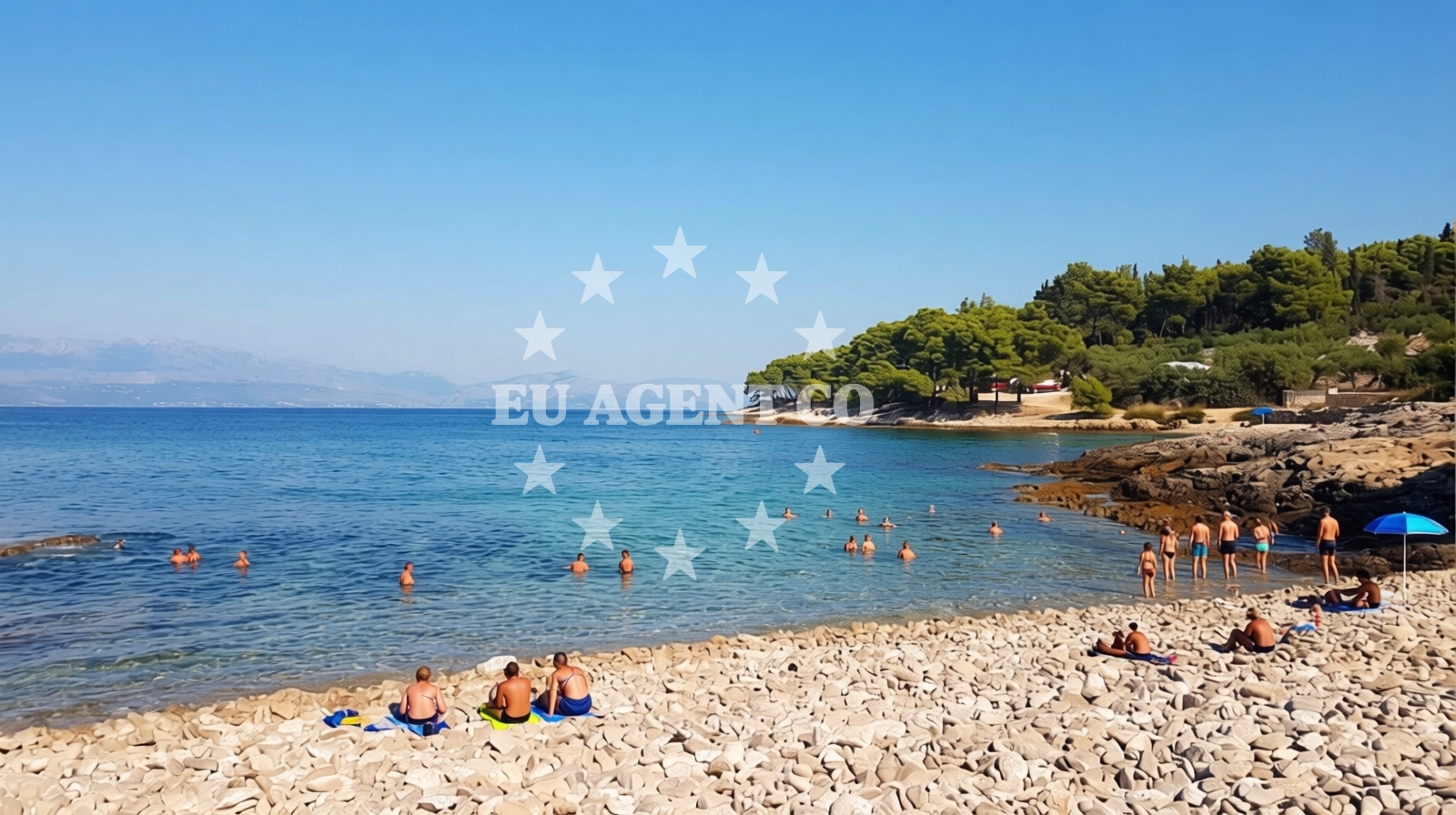 Additional view of Justitija beach in Braće Ivanović Valerijev 17, Sutivan