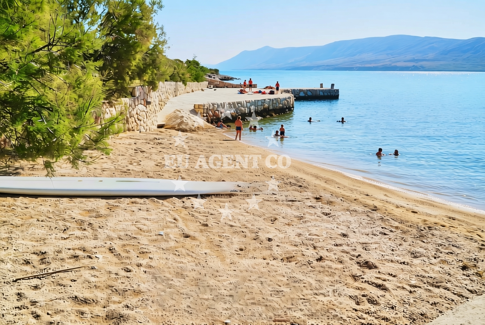 Additional view of Južni porat, Kustići (Pag) Beach in Južni porat