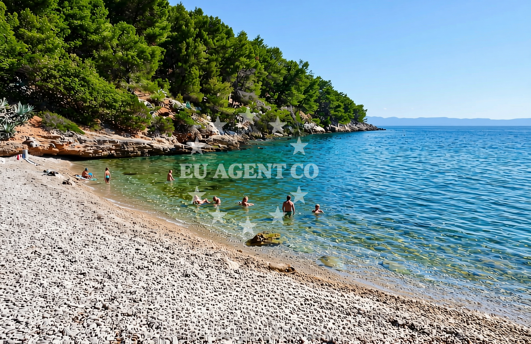 Additional view of Južnja, Gdinj (Hvar) Beach in Južnja