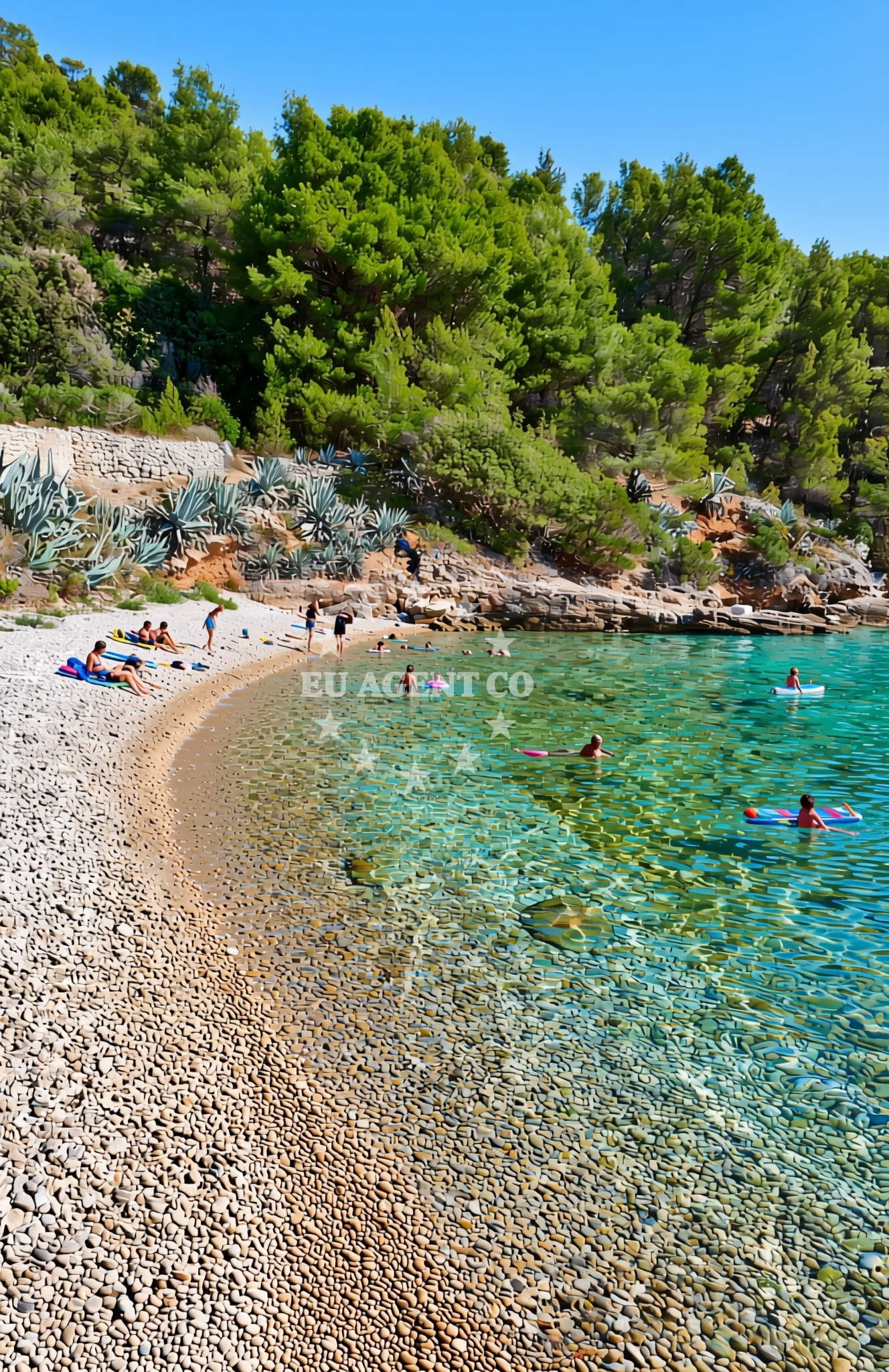 Additional view of Južnja, Gdinj (Hvar) Beach in Južnja