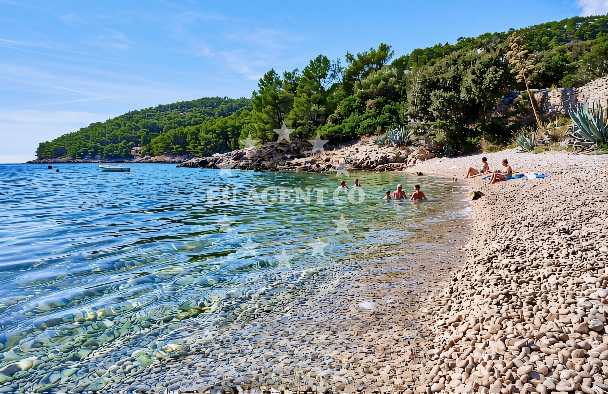 Additional view of Južnja, Gdinj (Hvar) Beach in Južnja