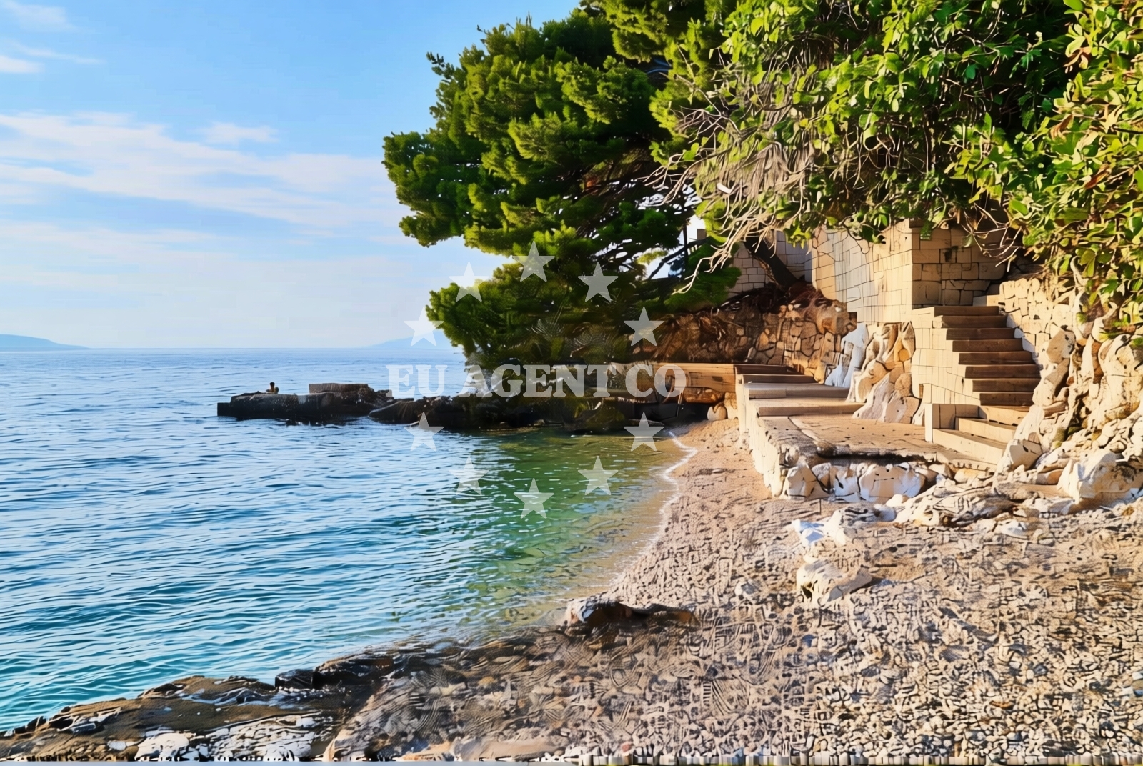 Overview of Kabal, Gradac Beach in Kabal