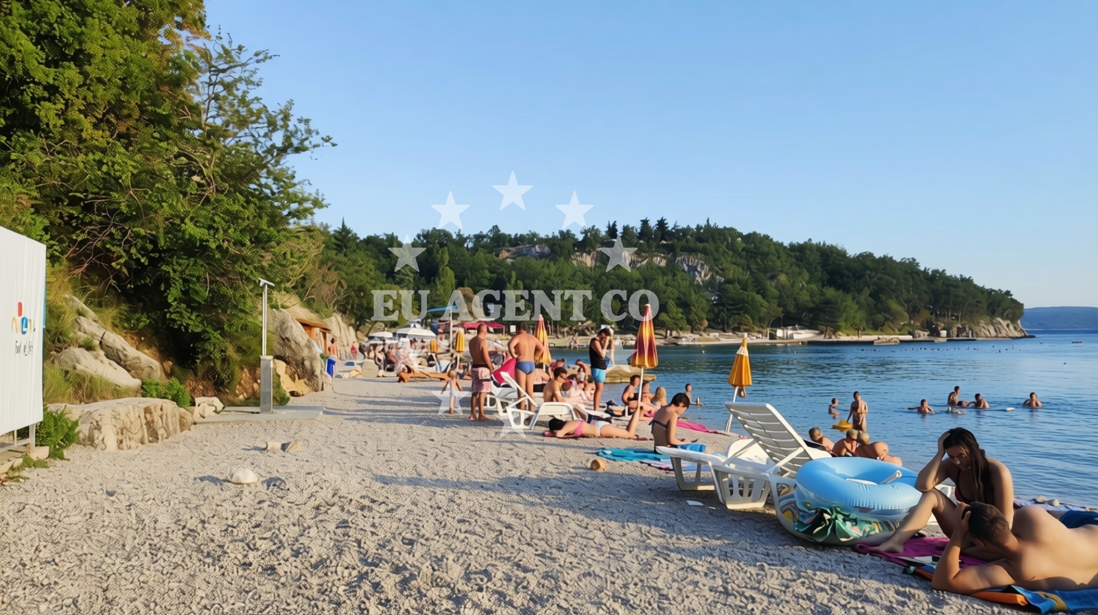 Additional view of Kacjak beach in Kačjak 83, Dramalj