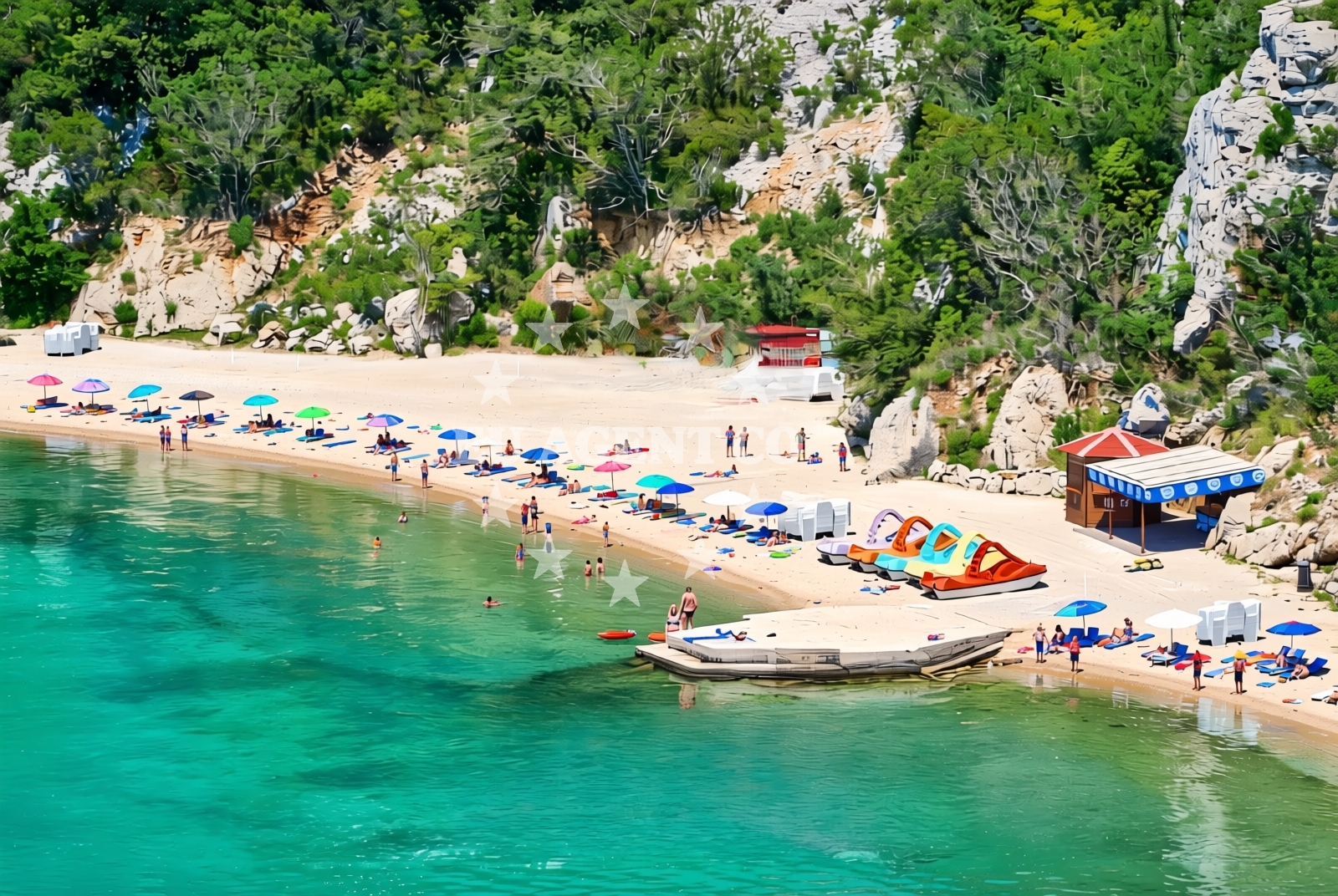 Additional view of Kacjak beach in Kačjak 83, Dramalj