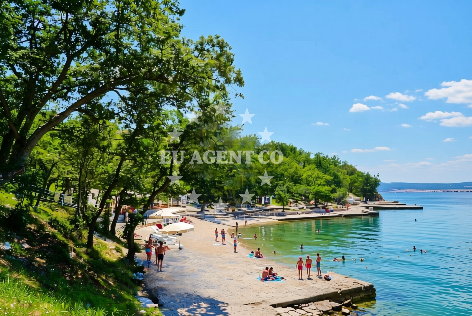 Additional view of Kacjak beach in Kačjak 83, Dramalj