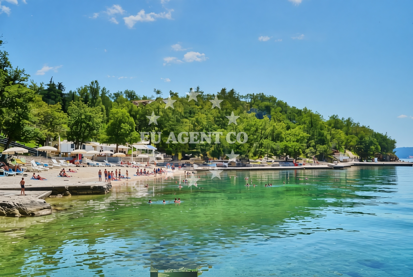 Additional view of Kacjak beach in Kačjak 83, Dramalj