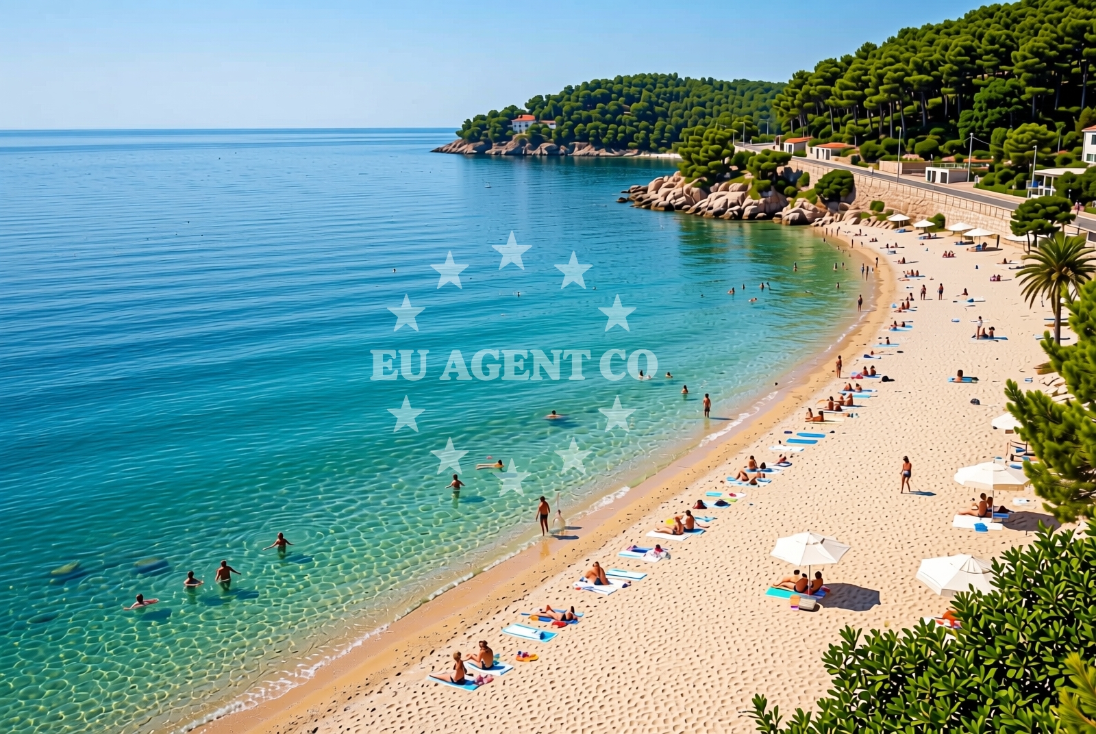 Additional view of Kacjak beach in Kačjak 83, Dramalj