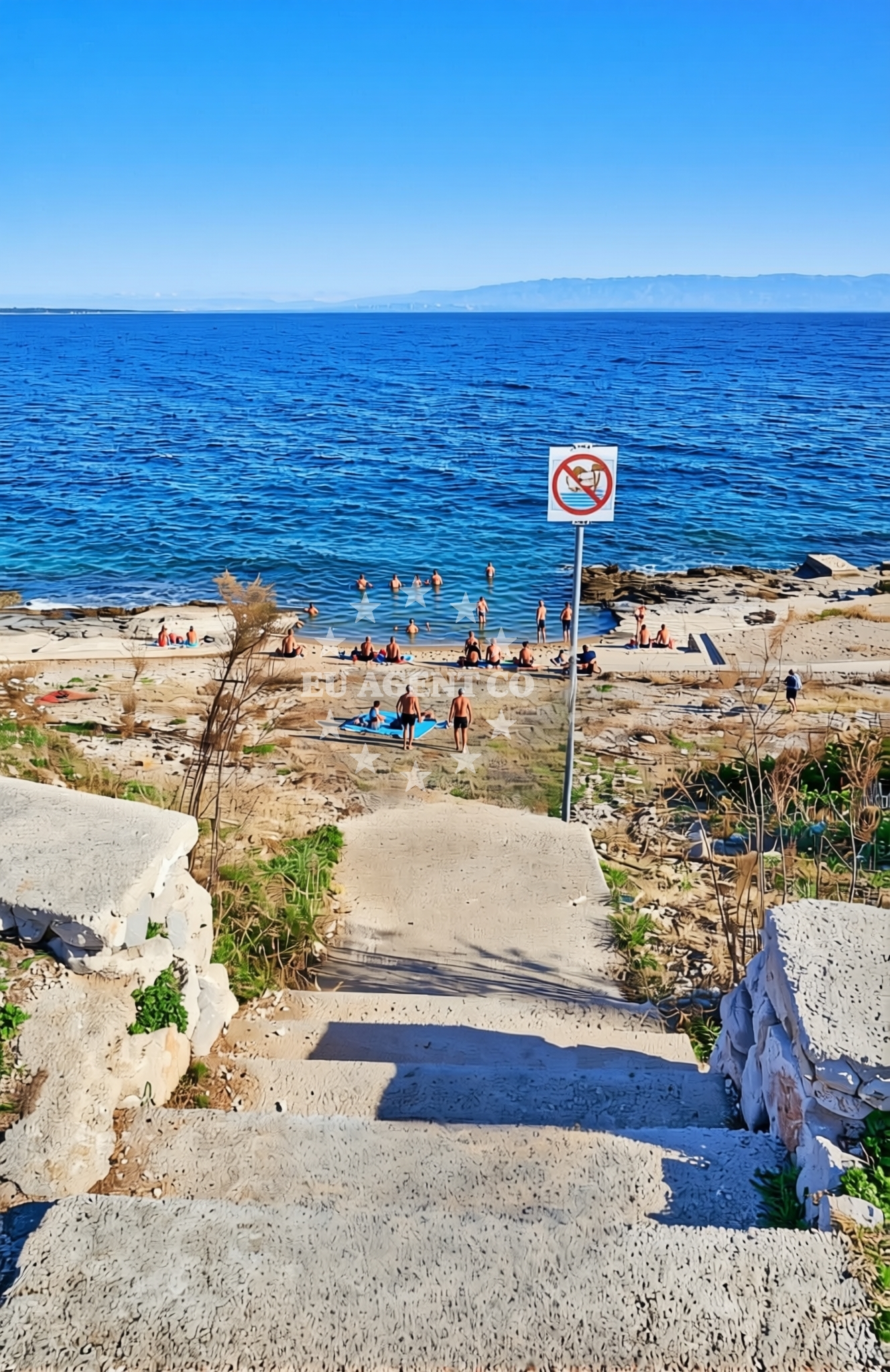 Additional view of Kadin, Mali Lošinj (Lošinj) Beach in Kadin