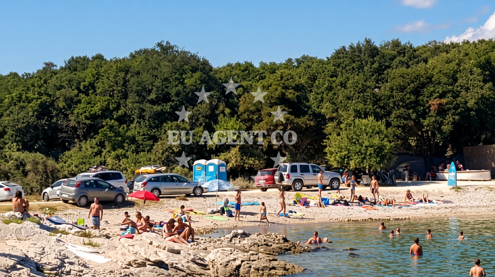 Additional view of Kale beach in Ulica Tromba Giuseppe 68b, Šišan