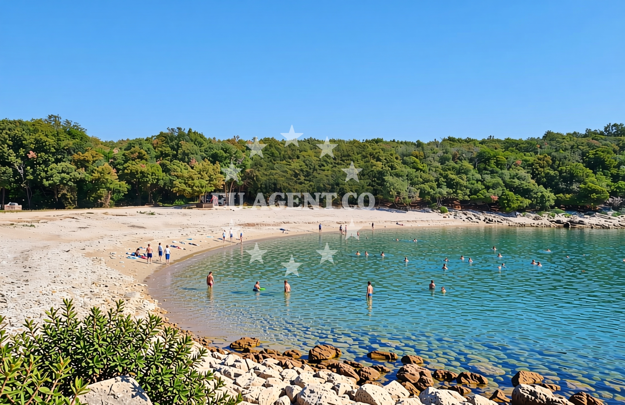Additional view of Kale beach in Ulica Tromba Giuseppe 68b, Šišan
