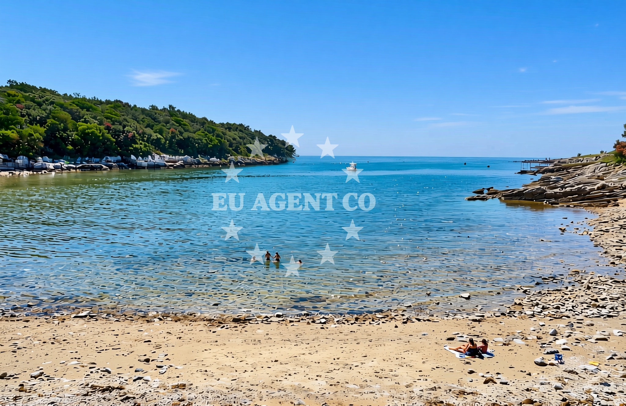Additional view of Kale beach in Ulica Tromba Giuseppe 68b, Šišan