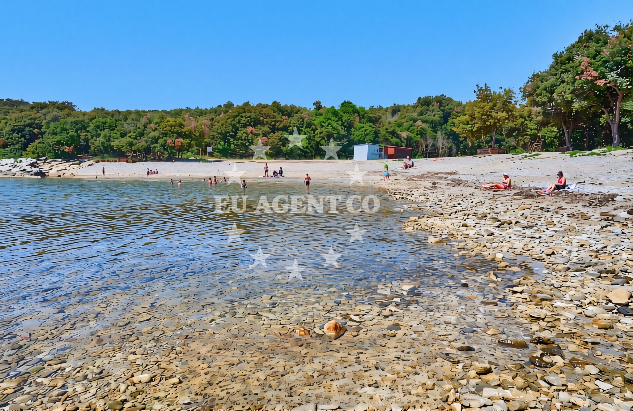 Additional view of Kale beach in Ulica Tromba Giuseppe 68b, Šišan