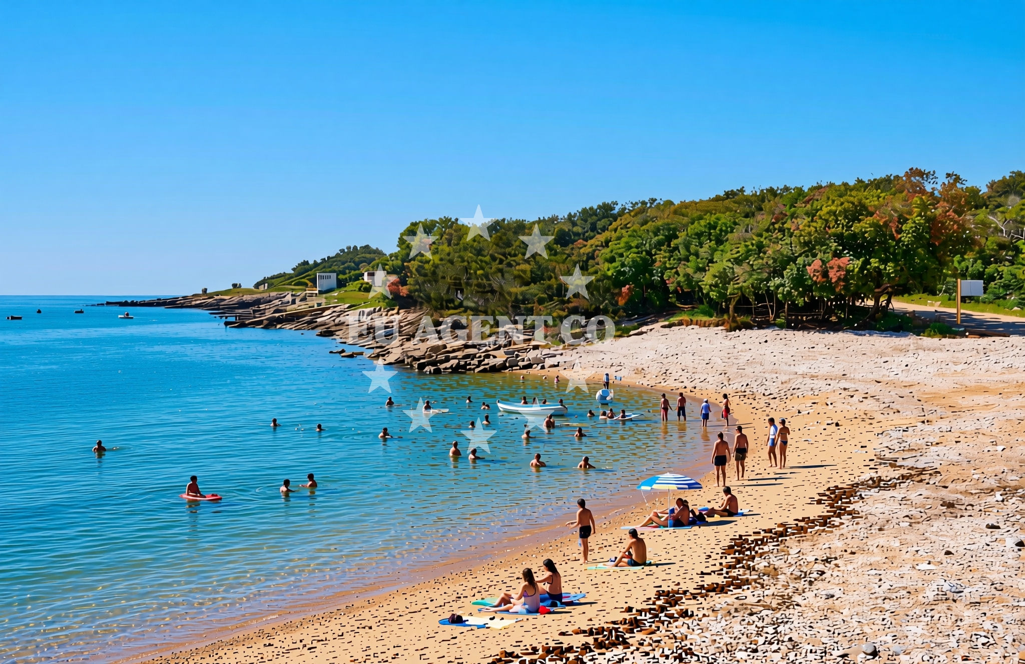Additional view of Kale beach in Ulica Tromba Giuseppe 68b, Šišan