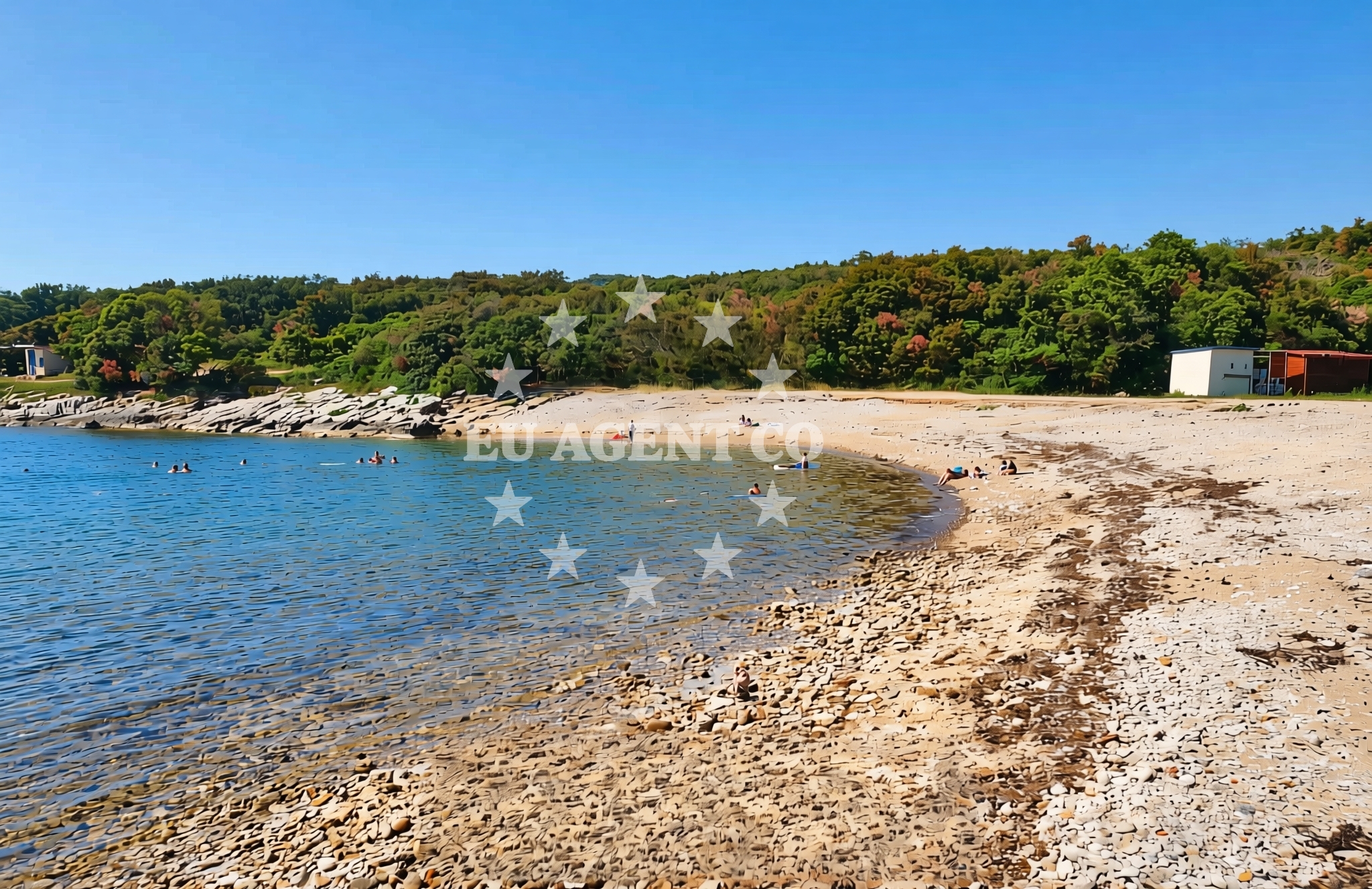 Additional view of Kale beach in Ulica Tromba Giuseppe 68b, Šišan