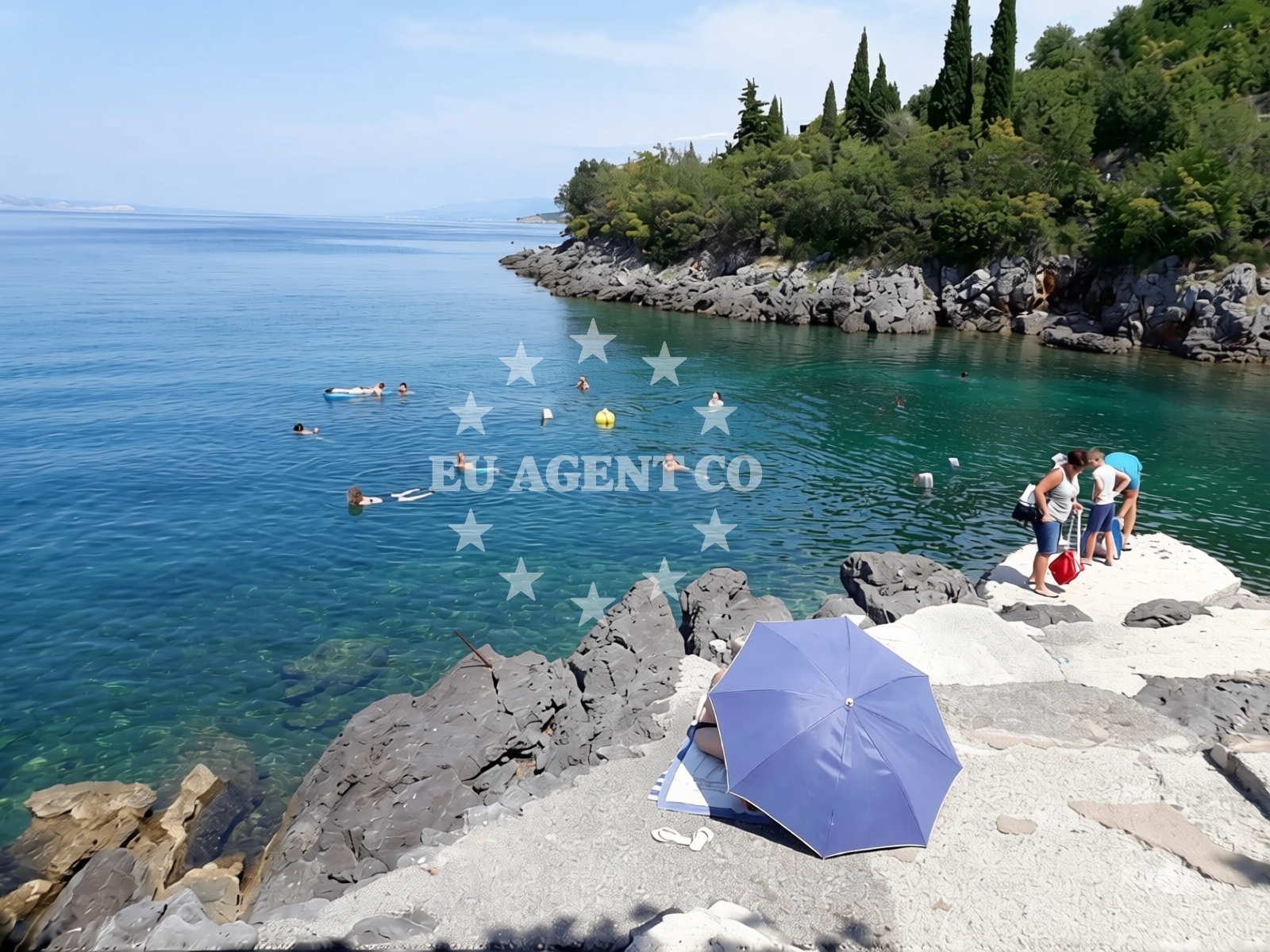 Additional view of Kalic Beach in Zakosa 23 Sveti Juraj, Sveti Juraj