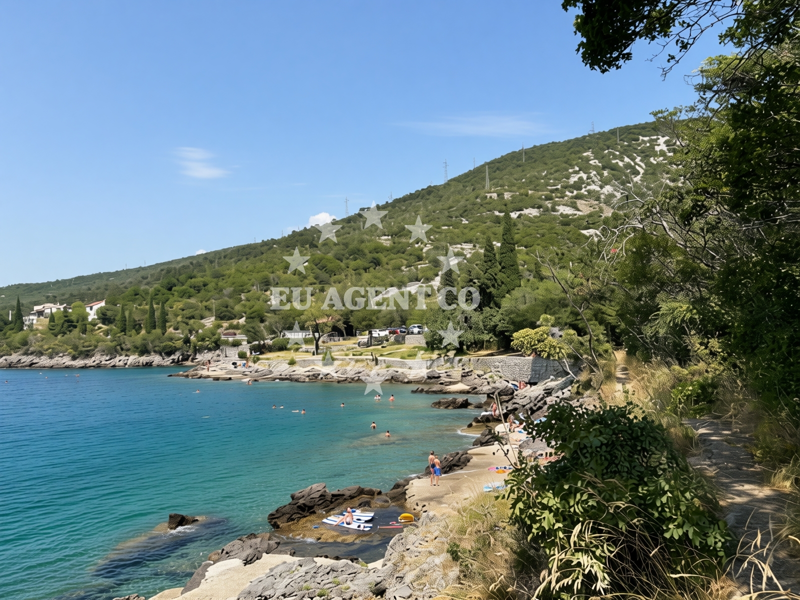 Additional view of Kalic Beach in Zakosa 23 Sveti Juraj, Sveti Juraj