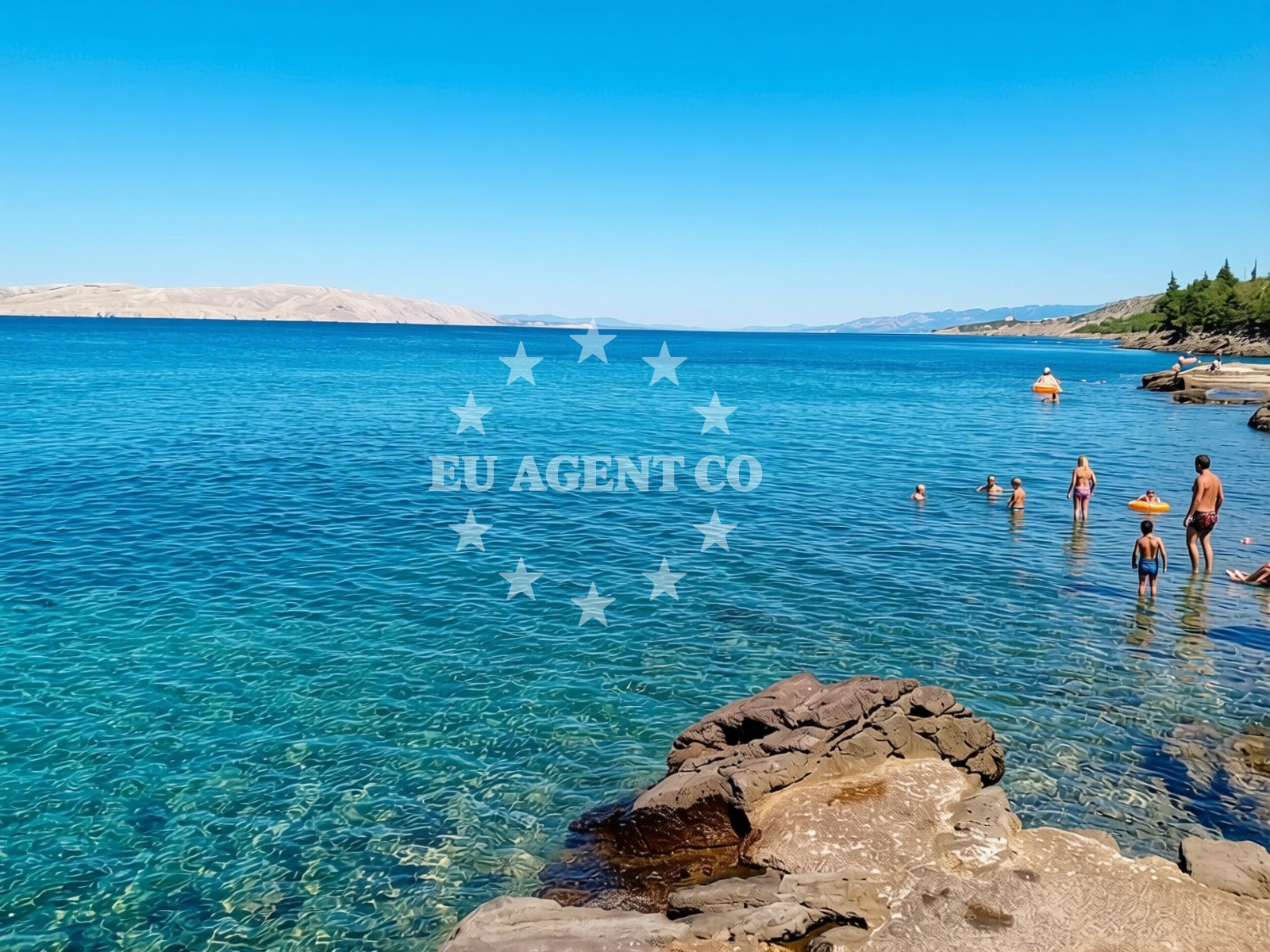 Additional view of Kalic Beach in Zakosa 23 Sveti Juraj, Sveti Juraj