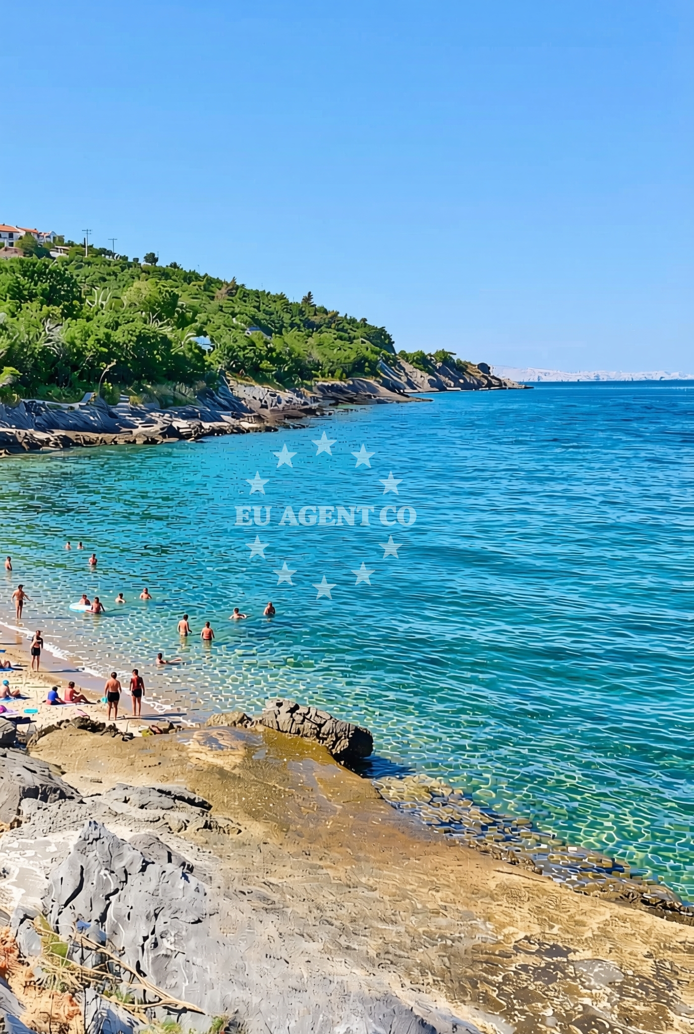 Additional view of Kalic Beach in Zakosa 23 Sveti Juraj, Sveti Juraj