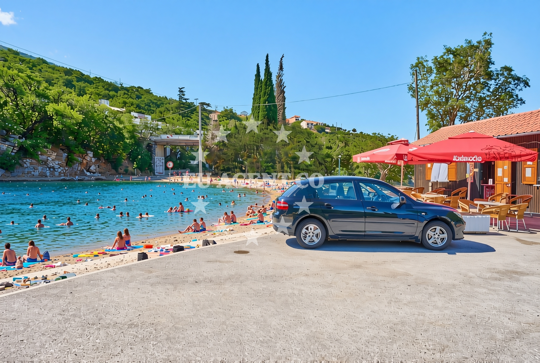 Additional view of Kalic Beach in Zakosa 23 Sveti Juraj, Sveti Juraj