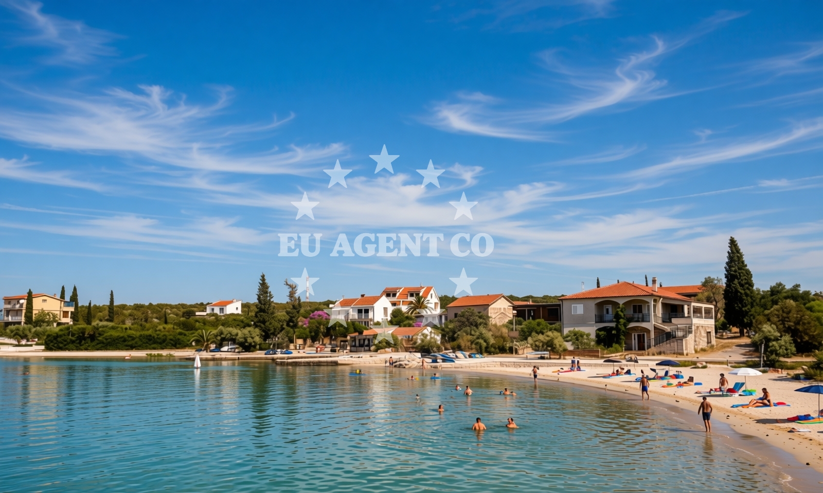 Beach facilities and surroundings at Kamenica beach in Lovište 269 3, Lovište