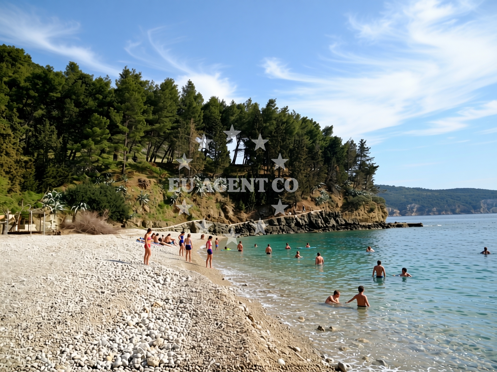 Additional view of Kamenica beach in Gurnji put 37, Komiža