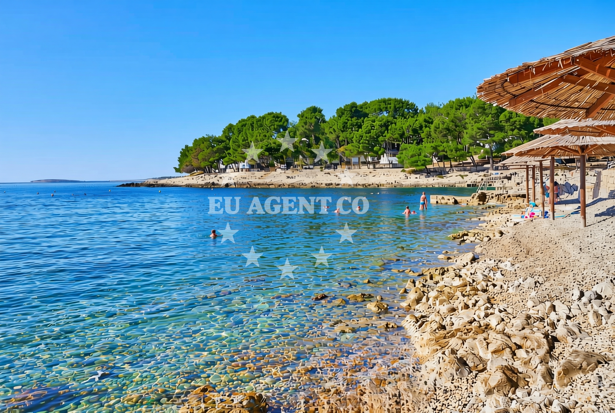 Additional view of Kamp Čikat, Mali Lošinj (Lošinj) Beach in Kamp Čikat