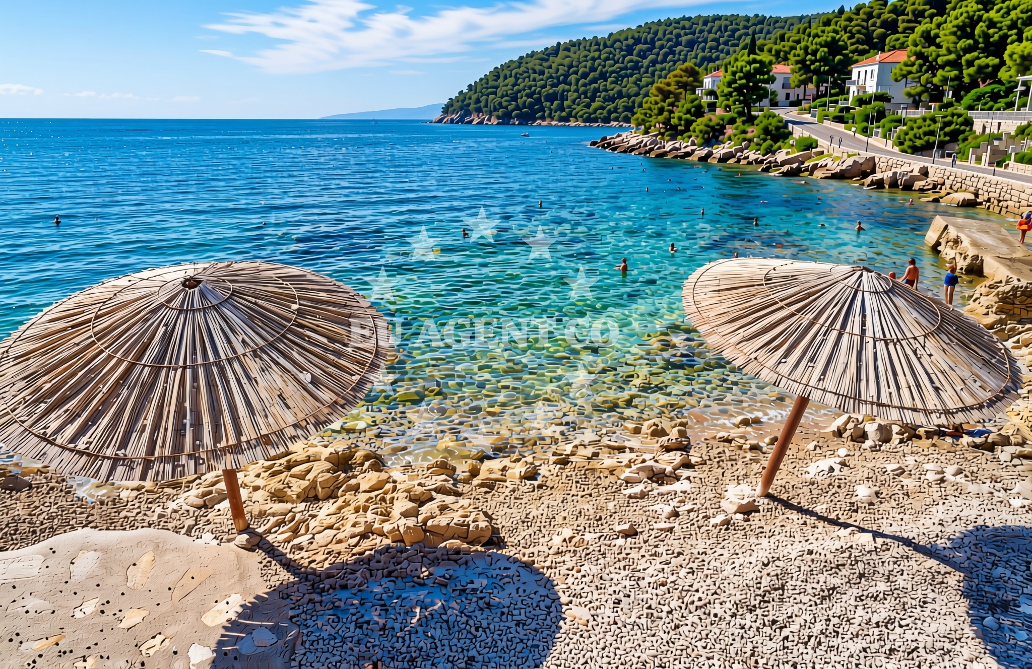 Additional view of Kamp Čikat, Mali Lošinj (Lošinj) Beach in Kamp Čikat