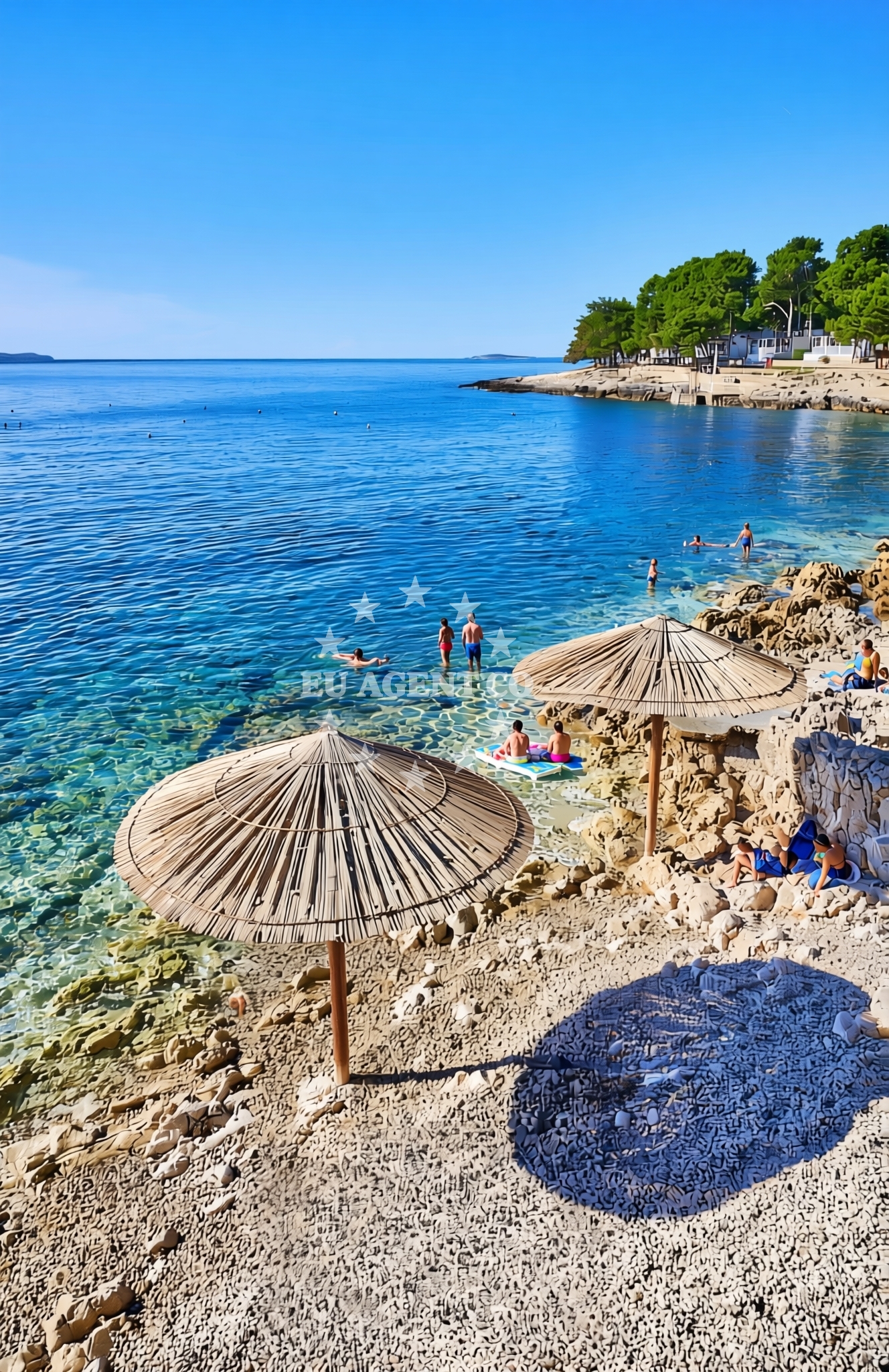 Additional view of Kamp Čikat, Mali Lošinj (Lošinj) Beach in Kamp Čikat