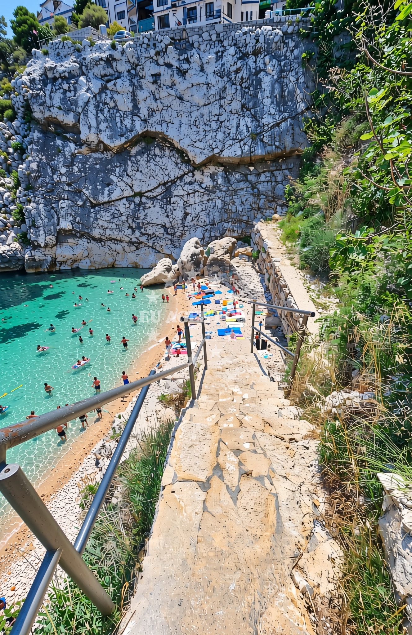 Additional view of Kamp istok (dog beach), Sveta Marina Beach in Kamp istok (plaža za pse)