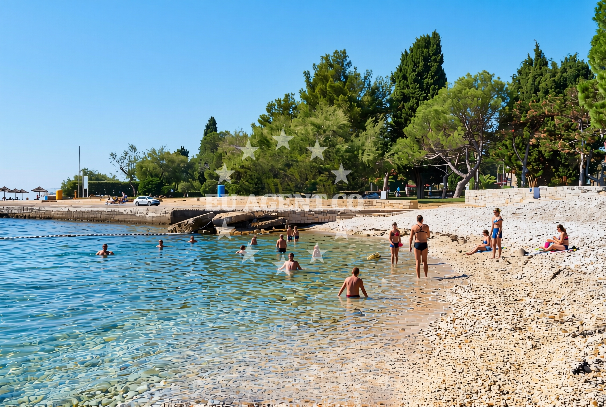 Additional view of Kamp Materada, Poreč Beach in Kamp Materada
