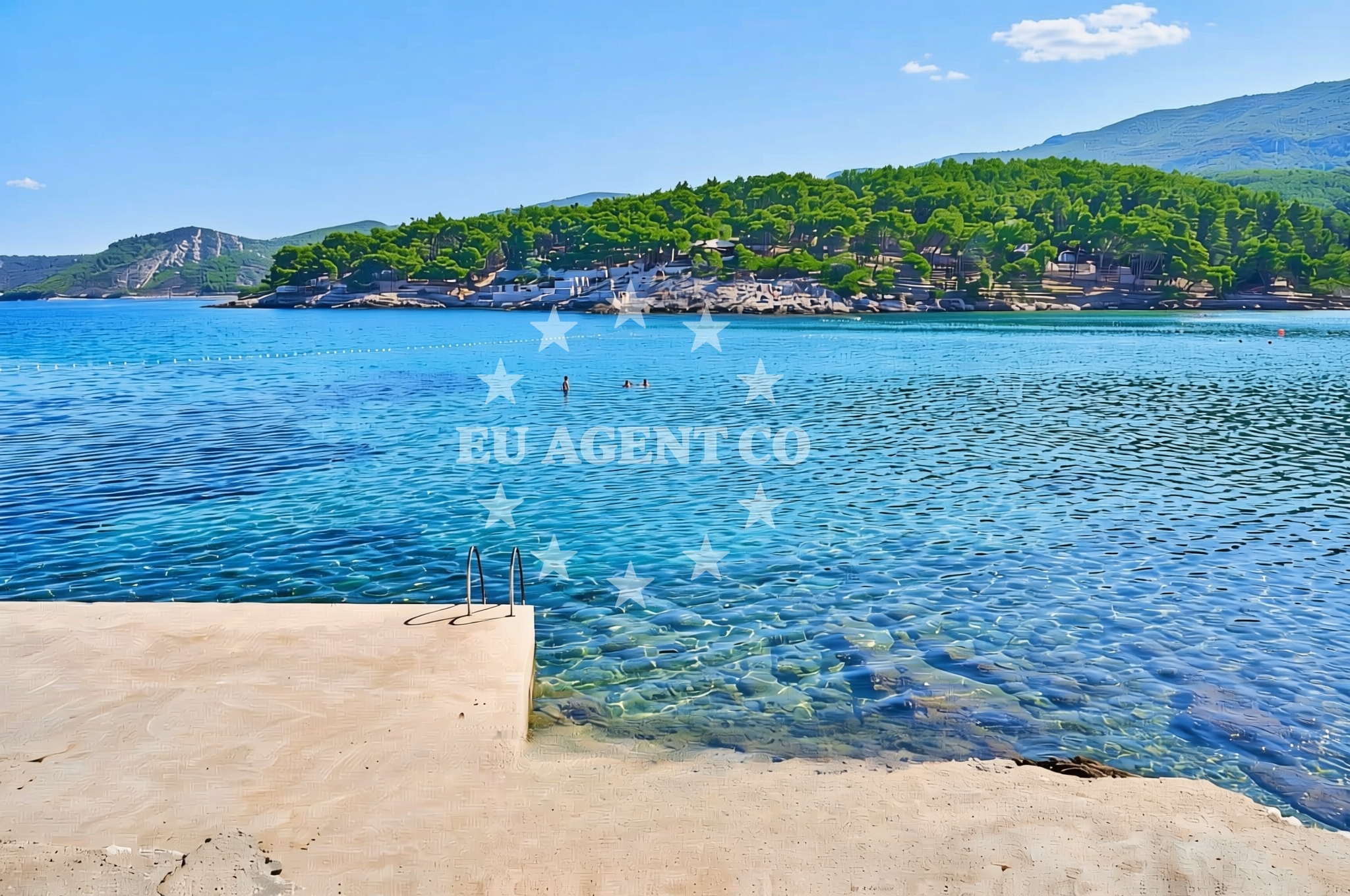Additional view of Kamp Mina, Jelsa (Hvar) Beach in Kamp Mina