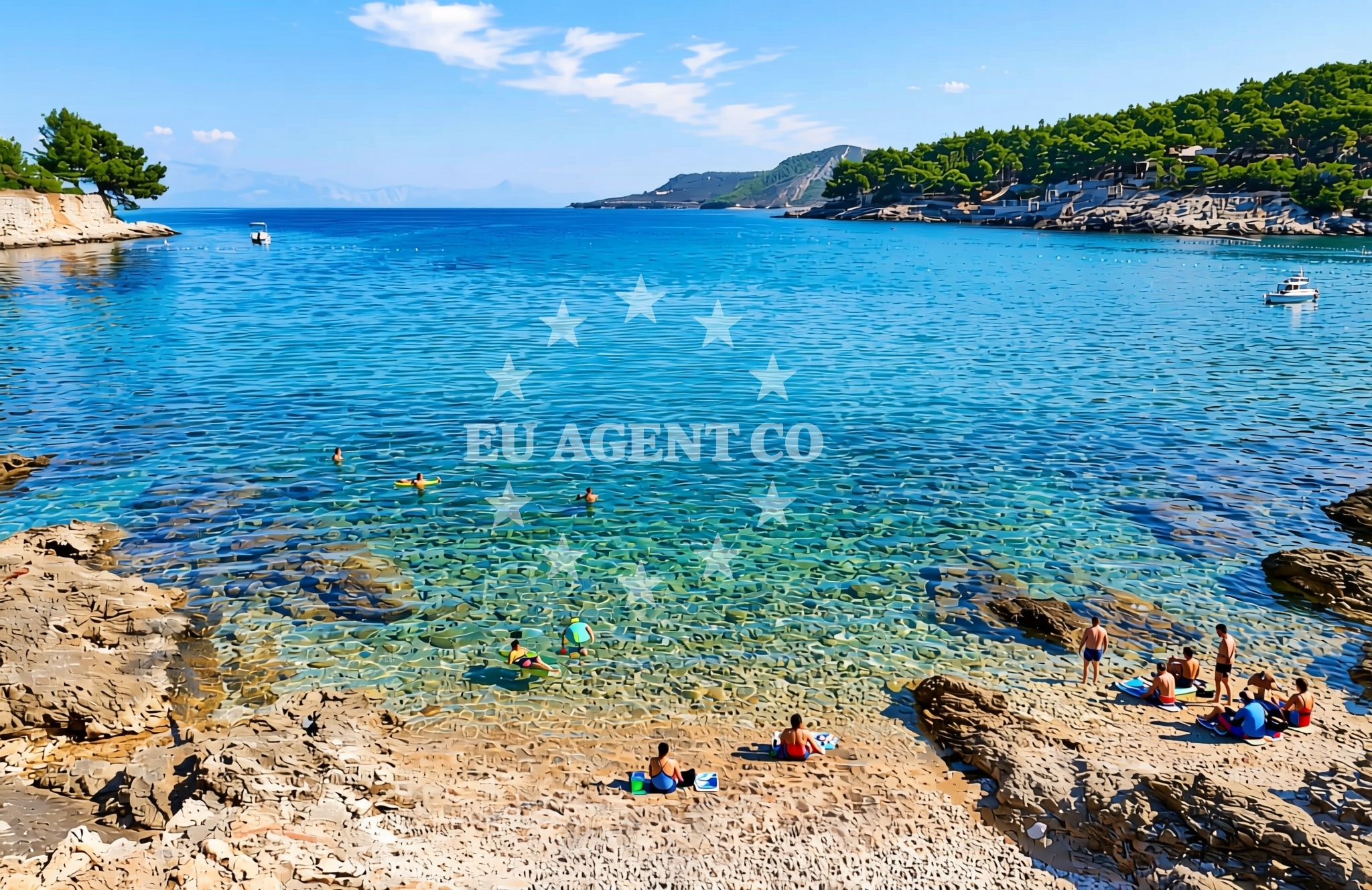 Additional view of Kamp Mina, Jelsa (Hvar) Beach in Kamp Mina