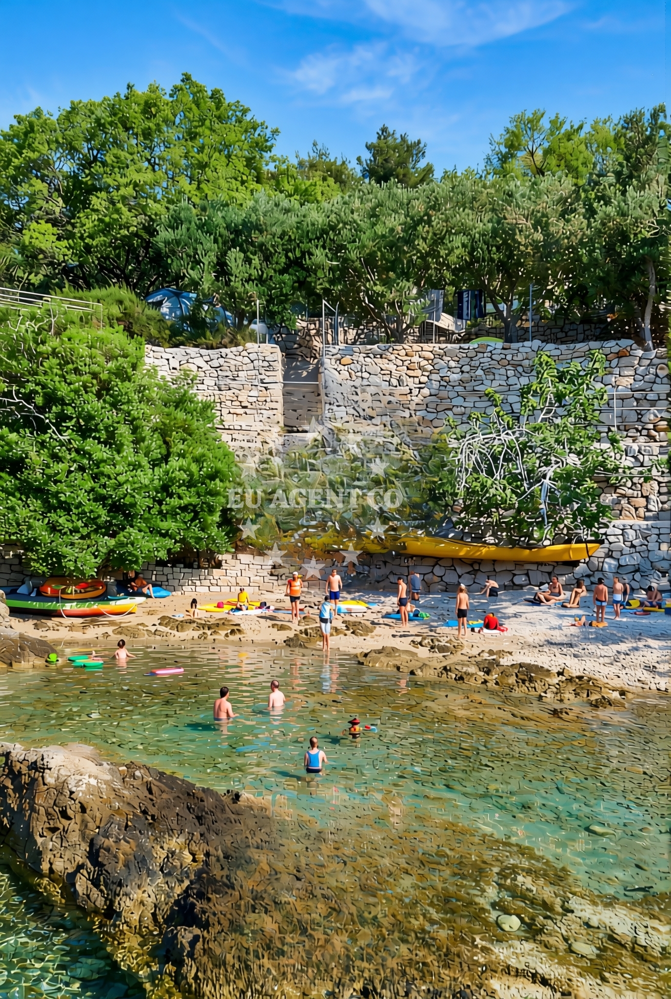 Additional view of Kamp, Žuljana Beach in Kamp