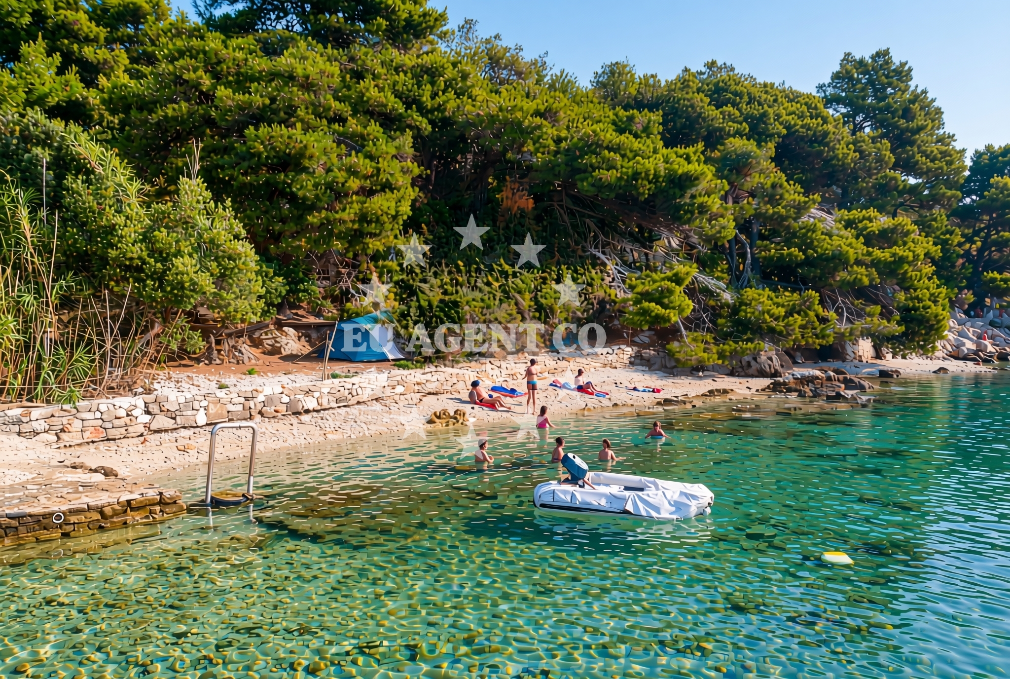 Additional view of Kamp, Žuljana Beach in Kamp