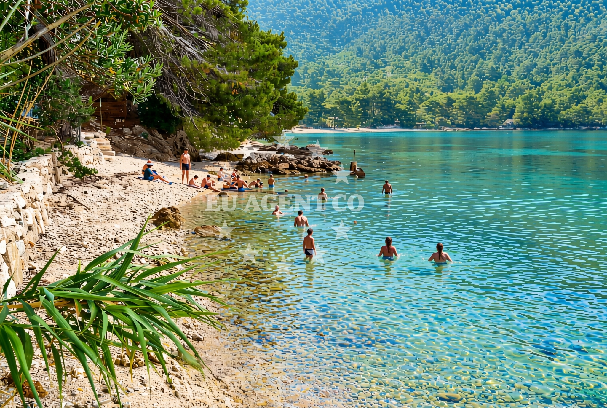 Additional view of Kamp, Žuljana Beach in Kamp