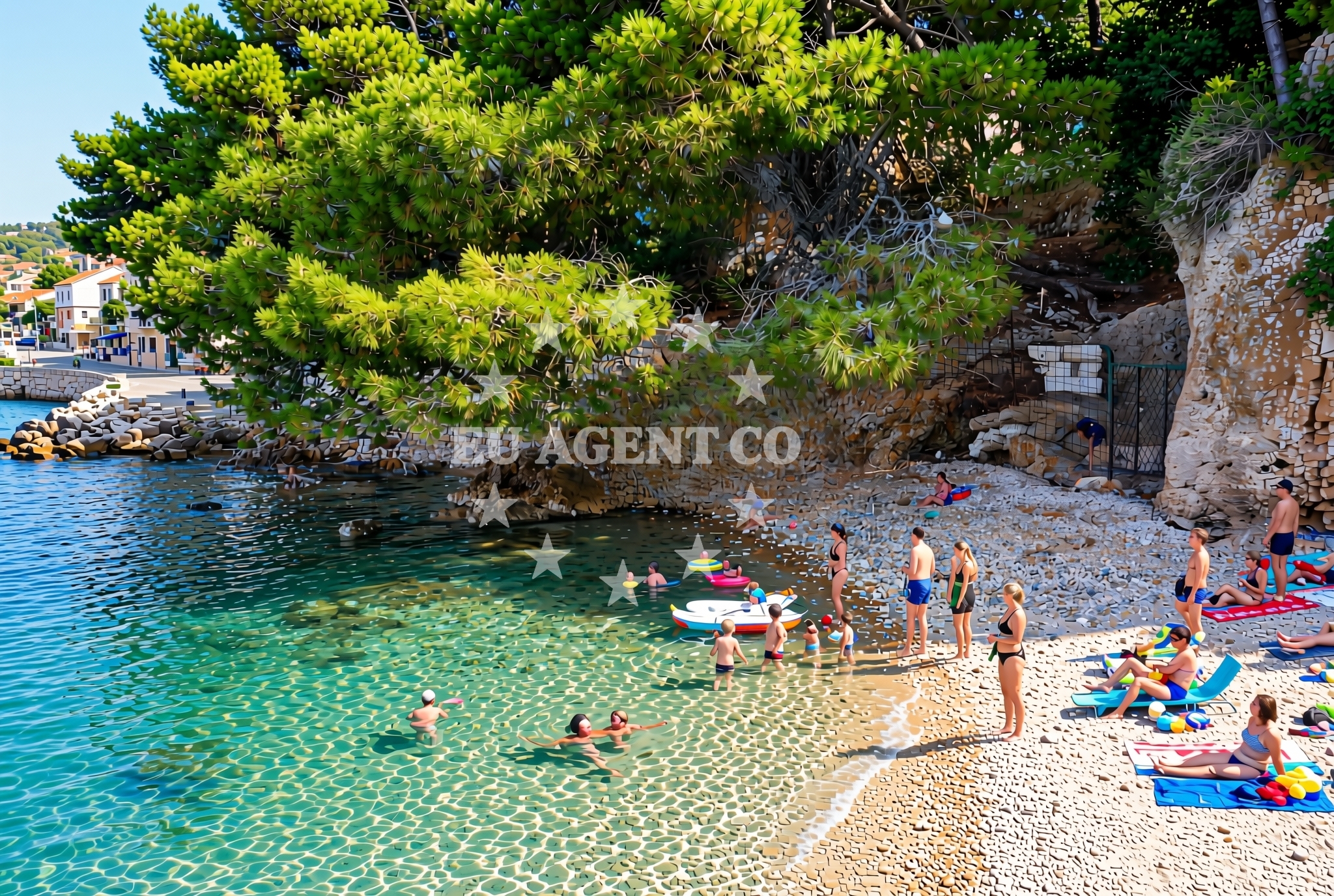 Additional view of Kamp, Žuljana Beach in Kamp