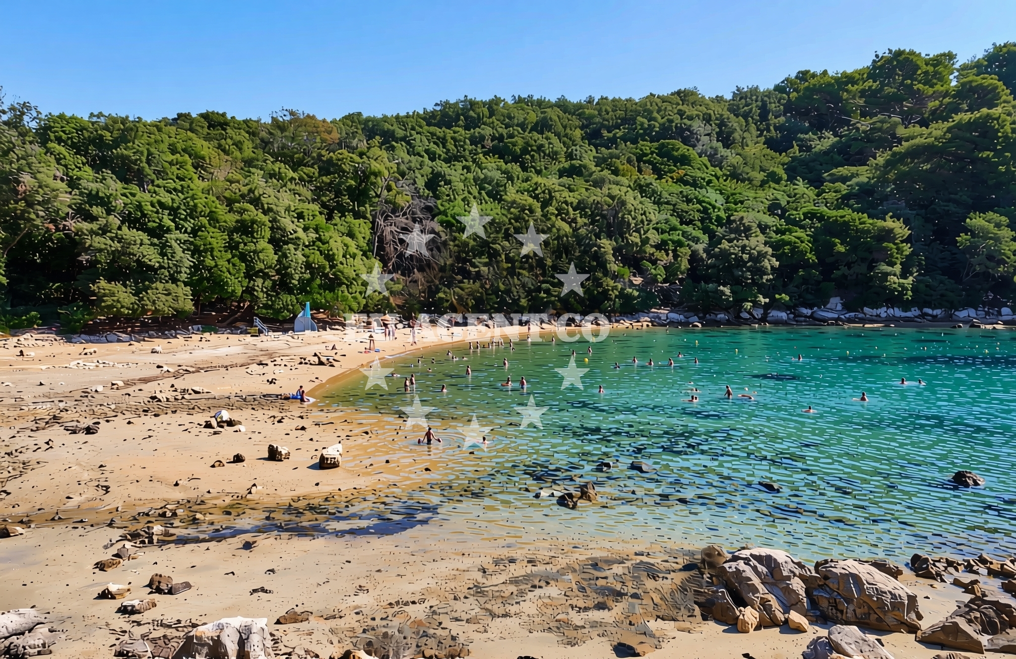 Additional view of Kampor (Rab): beaches and coves (19) in Kampor (Rab)