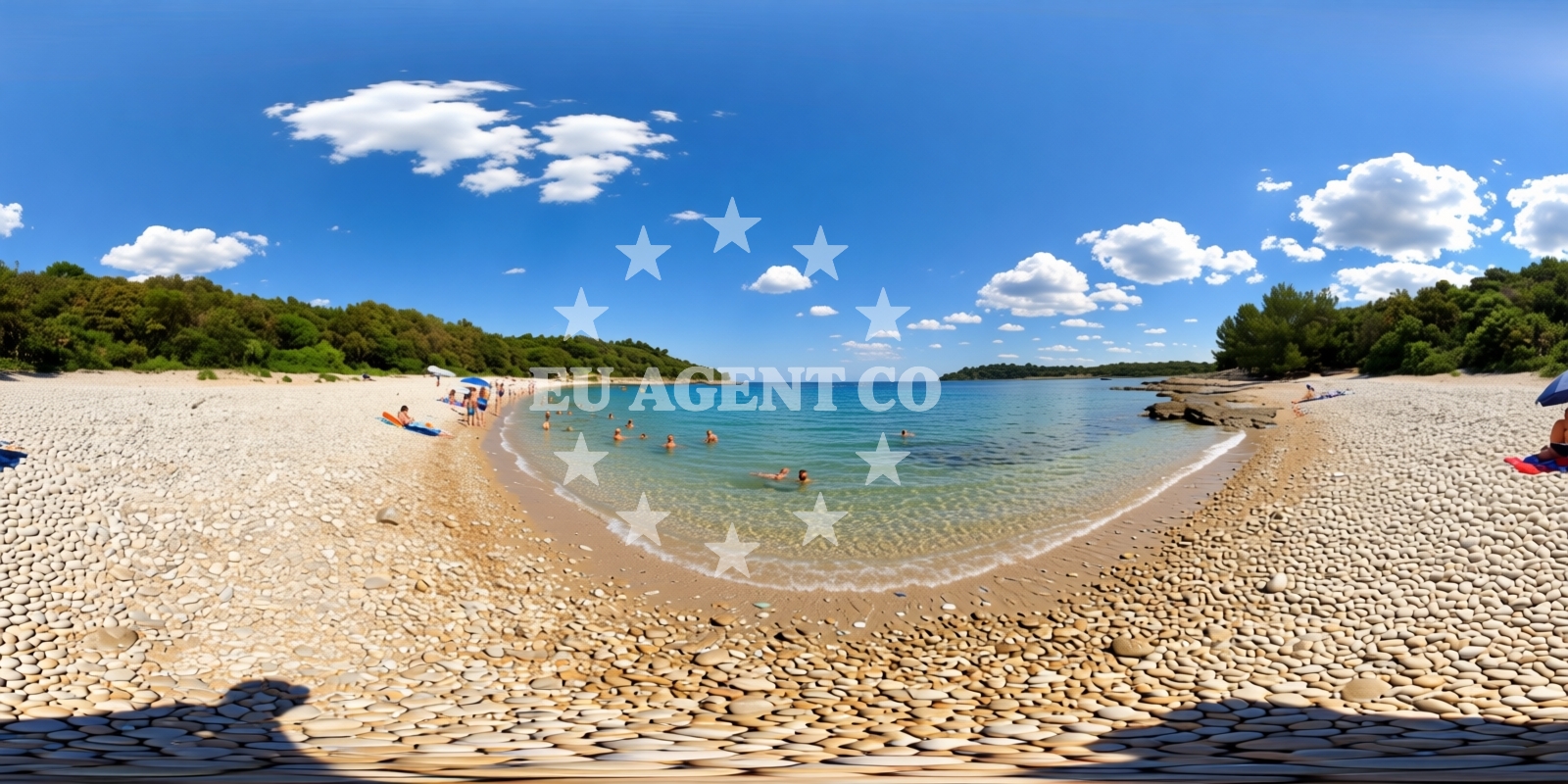 Additional view of Kanalic beach in Pelini ulica 2, Pula