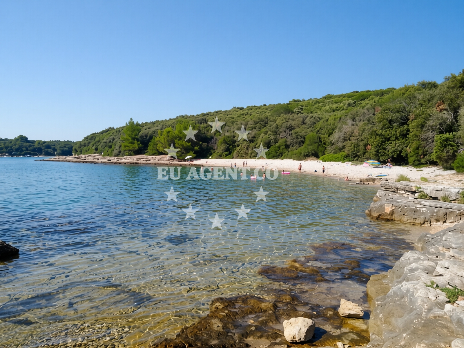 Additional view of Kanalic beach in Pelini ulica 2, Pula