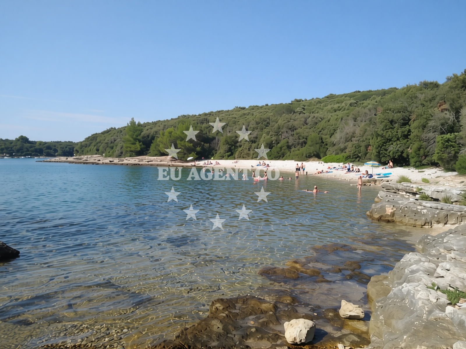 Additional view of Kanalic beach in Pelini ulica 2, Pula